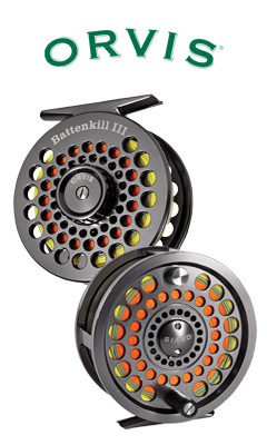 Orvis Battenkill Disc Reel Front and Back Views