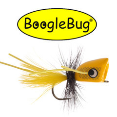 Yellow BoogleBug Popper and Logo