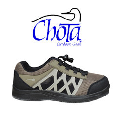 Chota Hybrid Felt Shoe and Chota Logo