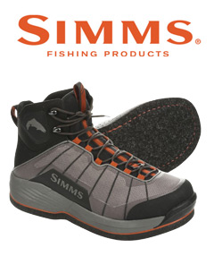 Simms Flyweight Wading Boot with felt soles.