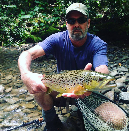 Greg Hall Brown Trout Little River